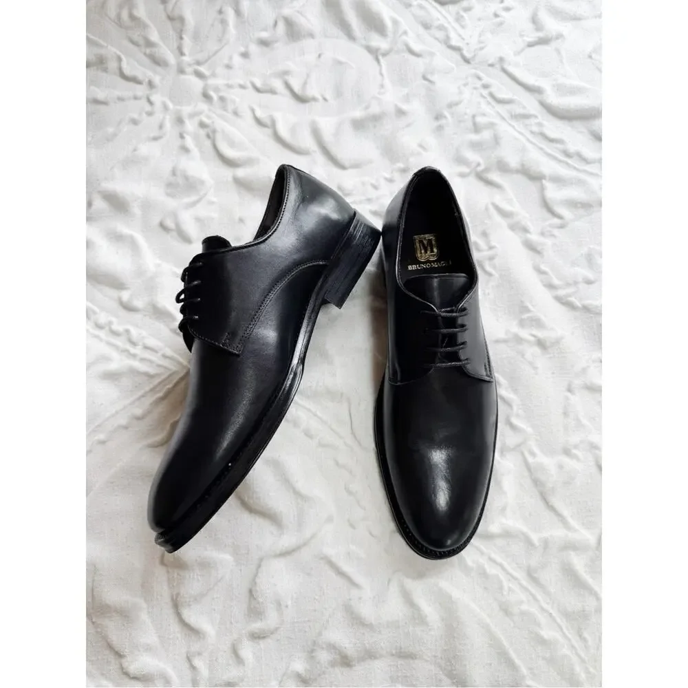Bruno Magli Cilo Leather Derby Size 7M New